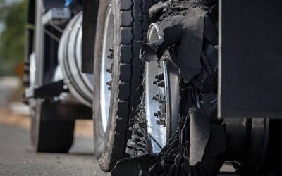 Commercial Motor Vehicle Breakdowns Caused by Tire Failure… Roadside Repair Dangers & Safety!